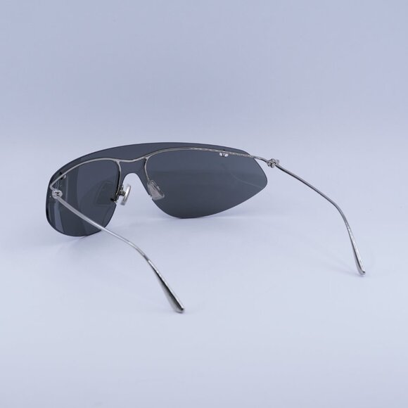 ?️ New Bottega Veneta BV1272S 002 Sunglasses - Silver Frame, Grey Lenses main image 7